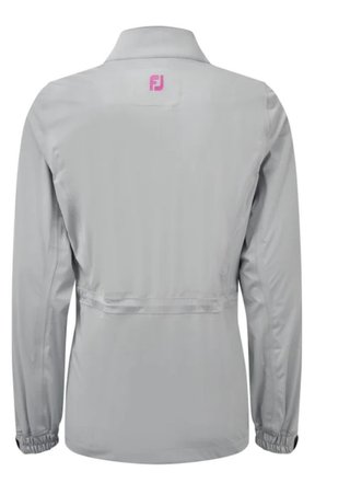 FootJoy Hydroknit damska wodoodporna kurtka, szaro/różowa