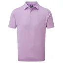 FootJoy Stretch Pique Solid Athletic Fit męskie polo, lavendel