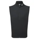 FootJoy Full-Zip Knit męska kamizelka, czarna