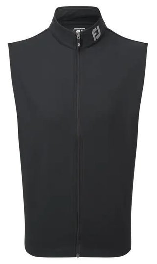 FootJoy Full-Zip Knit męska kamizelka, czarna