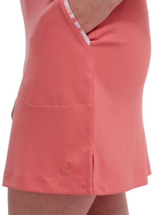 FootJoy Interlock Watercolour Trim spódnica golfowa, bright coral