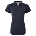 FootJoy Stretch Pique Solid damskie polo, granatowe