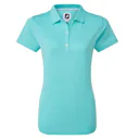FootJoy Stretch Pique Solid damskie polo, aqua