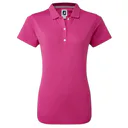 FootJoy Stretch Pique Solid damskie polo, różowe