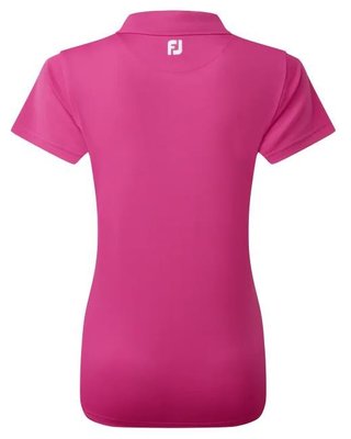 FootJoy Stretch Pique Solid damskie polo, różowe