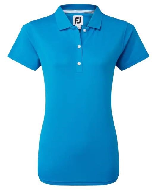 FootJoy Stretch Pique Solid damskie polo, cobalt