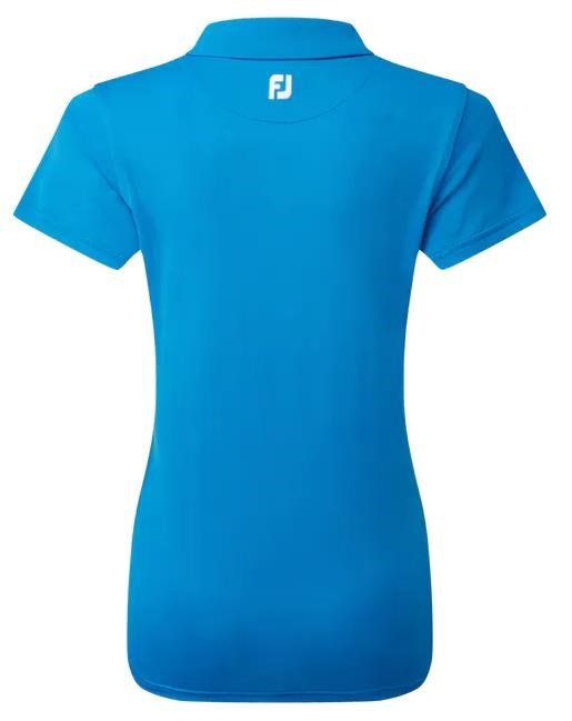 FootJoy Stretch Pique Solid damskie polo, cobalt