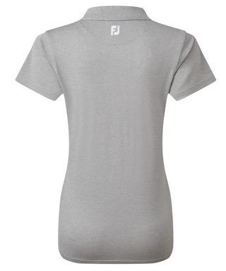 FootJoy Stretch Pique Solid damskie polo, szare