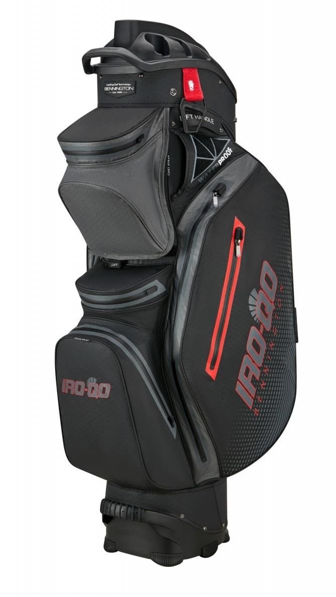 Bennington IRO-QO Waterproof cart bag, czarno/szaro/czerwony