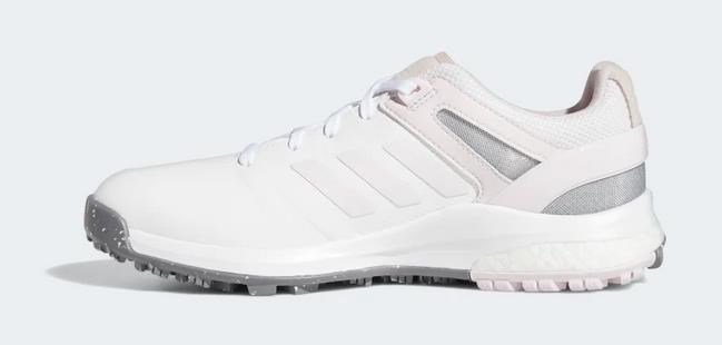 Adidas EQT SL damskie buty golfowe, biało/różowo/szare