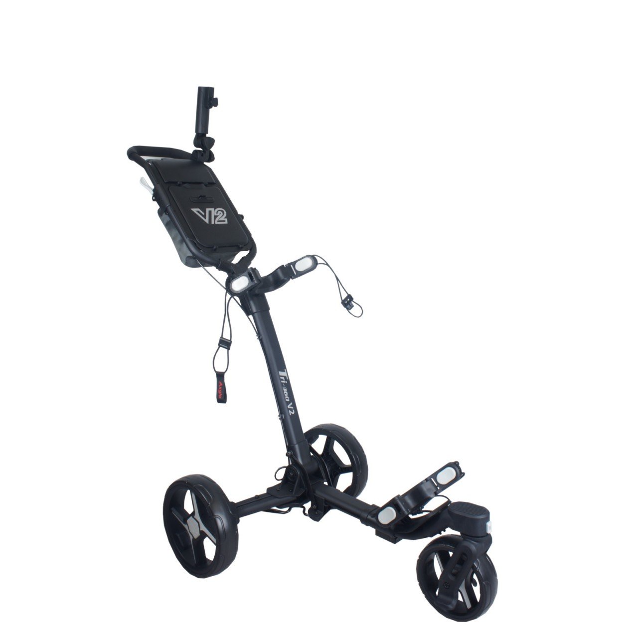 Axglo Tri-360 V2 wózek golfowy, czarno/szary