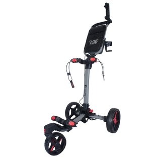 Axglo Tri-360 V2 wózek golfowy, szaro/czerwony