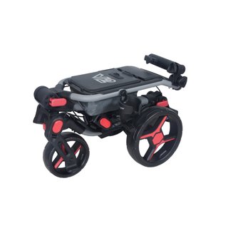Axglo Tri-360 V2 wózek golfowy, szaro/czerwony