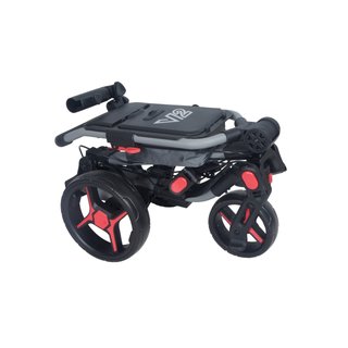 Axglo Tri-360 V2 wózek golfowy, szaro/czerwony