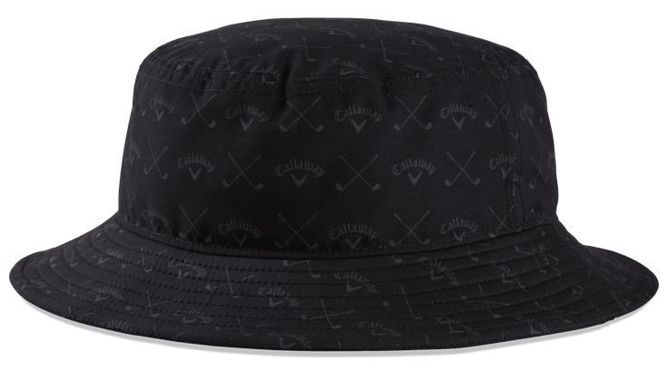 Callaway HD Bucket kapelusz na deszcz, czarny