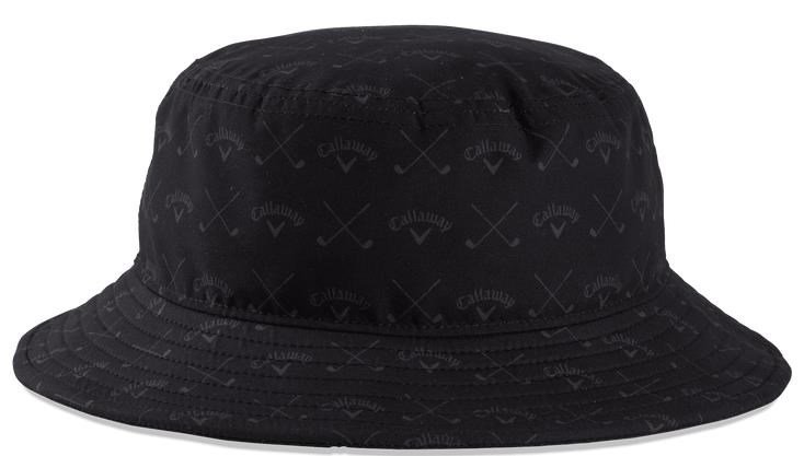 Callaway HD Bucket kapelusz na deszcz, czarny