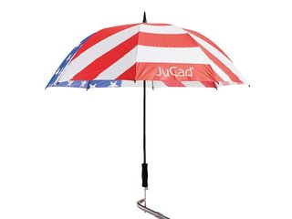 JuCad telescopic parasol golfowy 68", stars&stripes