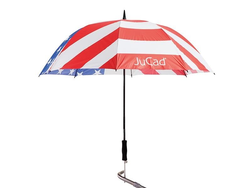 JuCad telescopic parasol golfowy 68", stars&stripes
