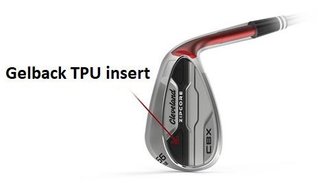 Cleveland CBX ZipCore męska wedge, stal
