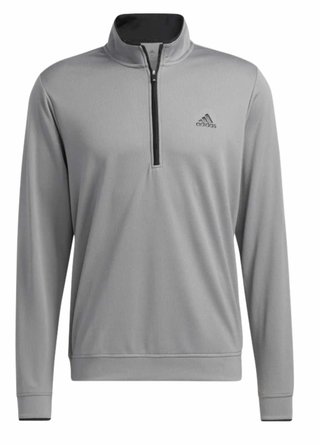 Adidas Quarter Zip męska bluza, szaro/czarna