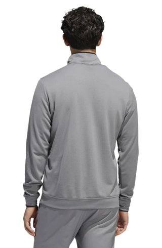 Adidas Quarter Zip męska bluza, szaro/czarna
