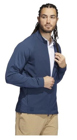 Adidas Go-To Recycled Materials Full-Zip męska kurtka, granatowa