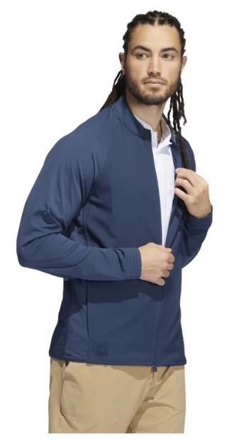 Adidas Go-To Recycled Materials Full-Zip męska kurtka, granatowa
