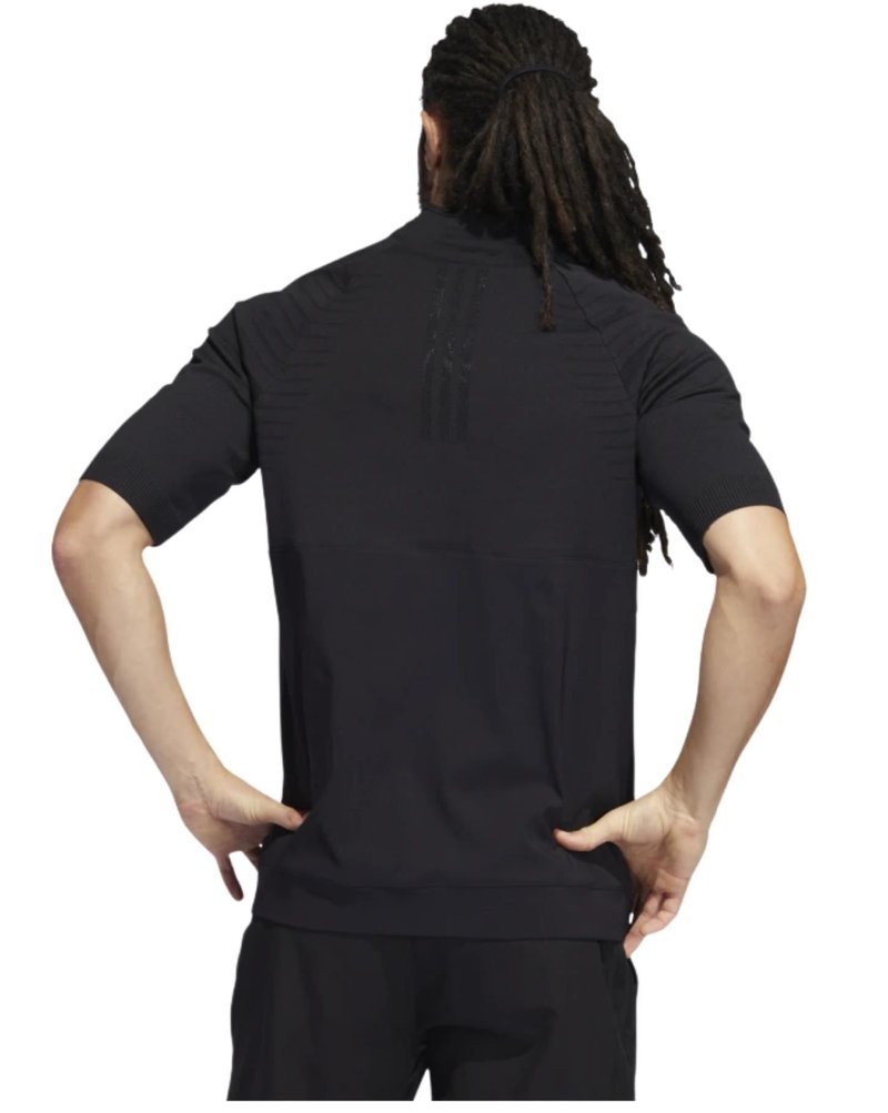 Adidas Primeknit Statement 1/4 Zip męska bluza, czarna