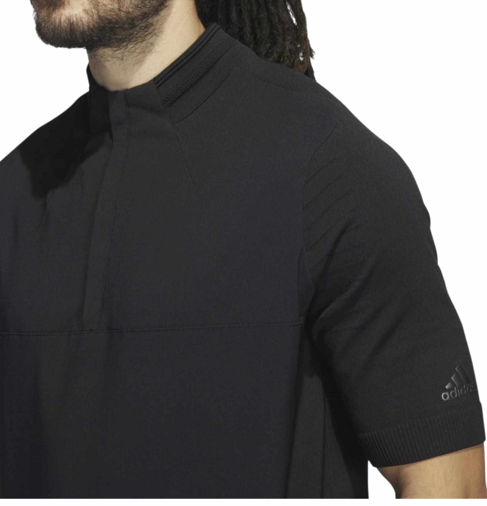 Adidas Primeknit Statement 1/4 Zip męska bluza, czarna