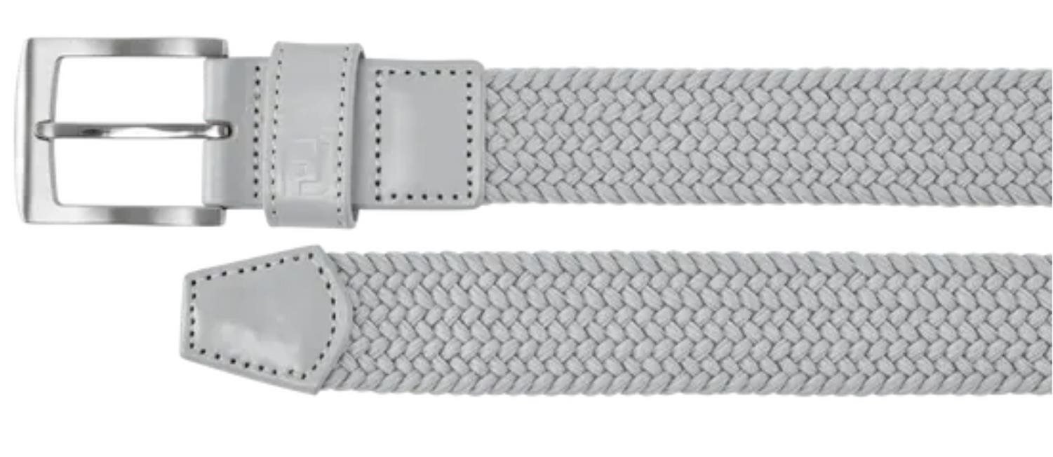 FootJoy Braided pasek męski, szary