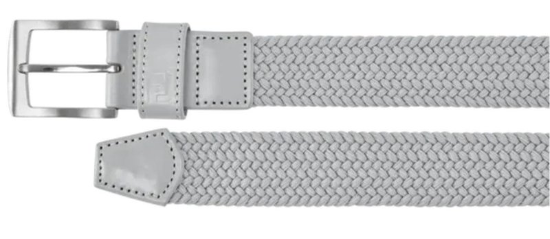 FootJoy Braided pasek męski, szary