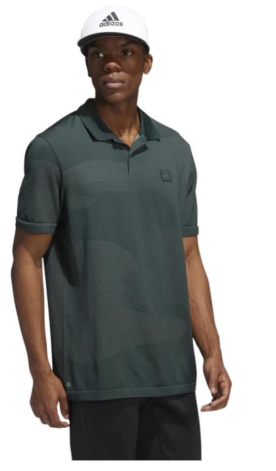 Adidas Seamless męskie polo, shagrn