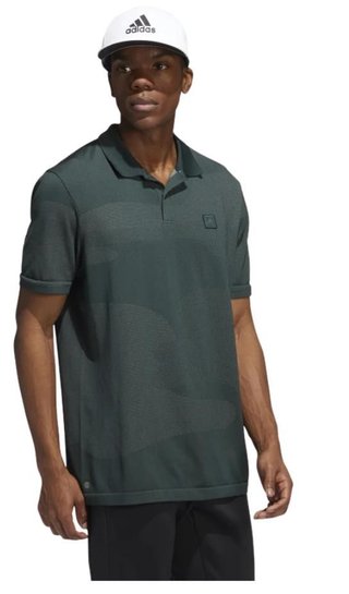 Adidas Seamless męskie polo, shagrn