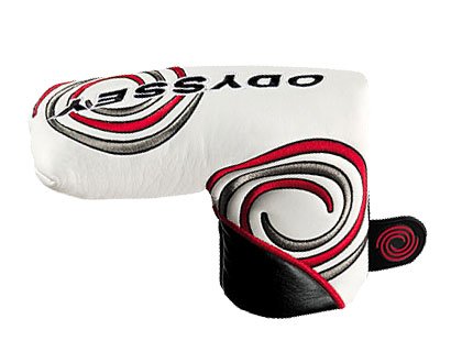 Odyssey Tempest Blade headcover, white/black/red