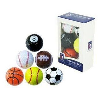 PGA Tour Sport piłki golfowe, 6szt.