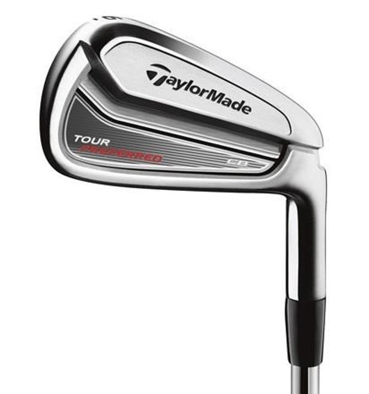 TaylorMade Tour Preferred CB irony, stal, prawe, 5-PW, stiff