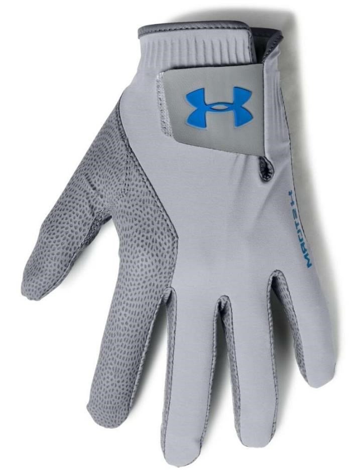 Under Armour Storm Golf Gloves męskie rękawiczki golfowe, steel