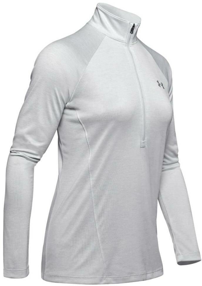 Under Armour New Tech 1/2 Zip Twist damska bluza, szara