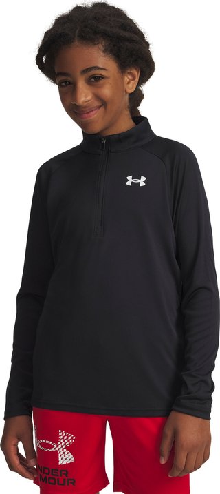 Under Armour Tech 2.0 1/2 Zip chłopięca bluza, czarna