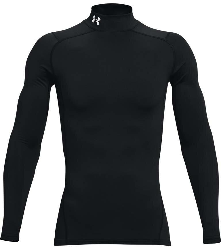 Under Armour ColdGear® Compression Mock męska zimowa koszulka kompresyjna, czarna