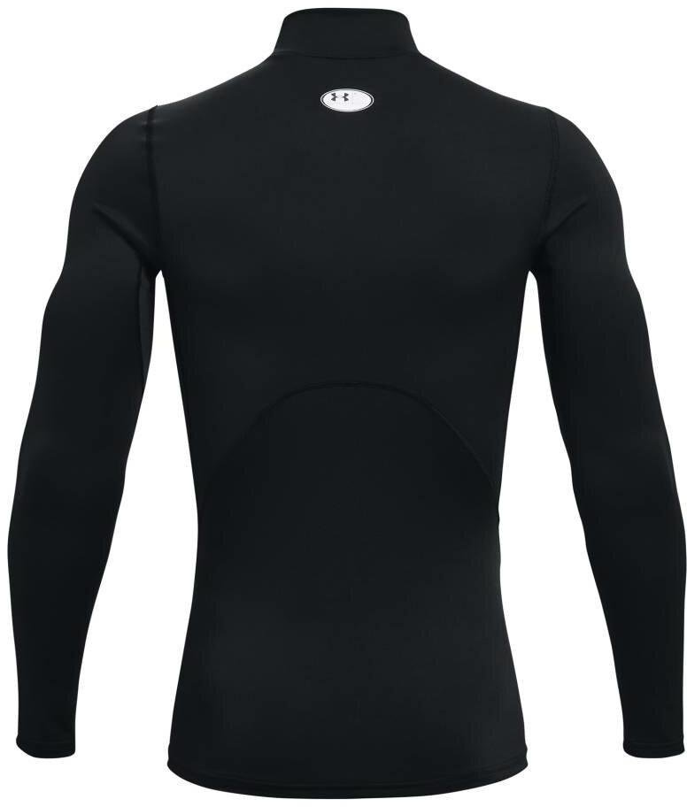 Under Armour ColdGear® Compression Mock męska zimowa koszulka kompresyjna, czarna