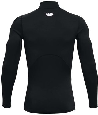 Under Armour ColdGear® Compression Mock męska zimowa koszulka kompresyjna, czarna