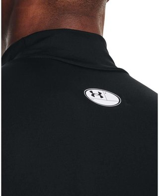 Under Armour ColdGear® Compression Mock męska zimowa koszulka kompresyjna, czarna