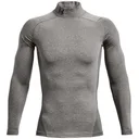 Under Armour ColdGear® Compression Mock męska zimowa koszulka kompresyjna, szara