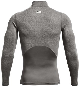 Under Armour ColdGear® Compression Mock męska zimowa koszulka kompresyjna, szara