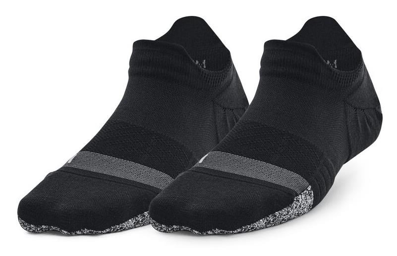 Under Armour Breathe 2 No Show Tab damskie skarpetki, czarne, 2 pary