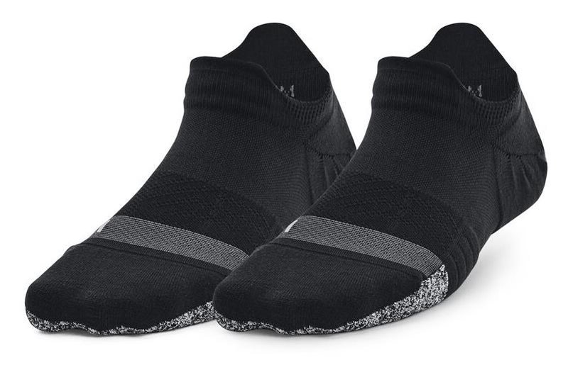 Under Armour Breathe 2 No Show Tab damskie skarpetki, czarne, 2 pary