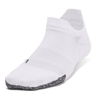 Under Armour Breathe 2 No Show Tab damskie skarpetki, białe, 2 pary
