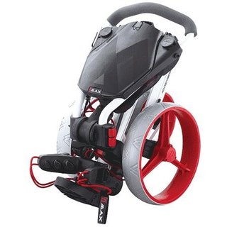 Big Max IQ+ wózek golfowy, czarno/czerwony