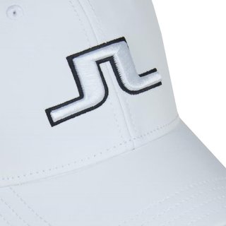 J.Lindeberg Angus męska czapka z daszkiem, biała